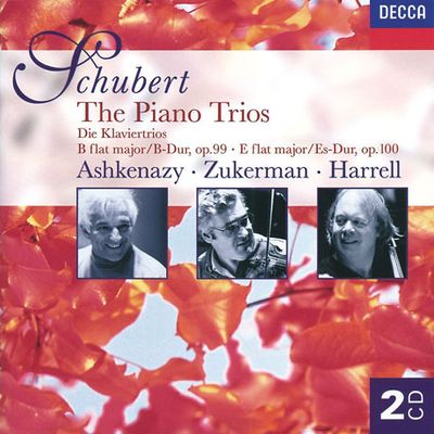 PIANO TRIOS 1 & 2/ VLADIMIR ASHKENAZY, PINCHAS ZUKERMAN, LYNN HARRELL [슈베르트: 피아노 트리오 - 아쉬케나지, 주커만, 하렐]
