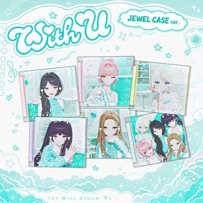 WITH U [미니 1집] [JEWEL CASE VER] [6종 세트]