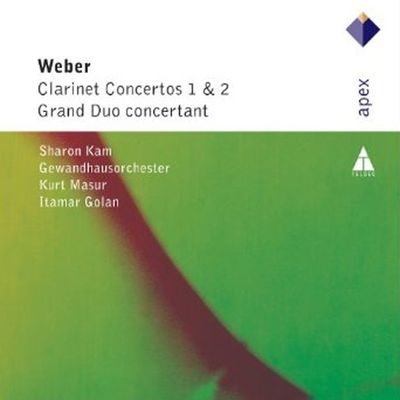 CLARINET CONCERTOS 1 & 2, GRAND DUO CONCERTANT/ SHARON KAM, KURT MASUR