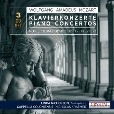 PIANO CONCERTOS/ LINDA NICHOLSON, NICHOLAS KRAEMER [모차르트: 피아노 협주곡 - 린다 니콜슨]
