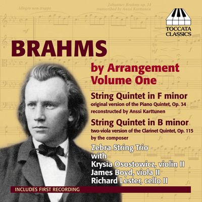 BY ARRANGEMENT, VOLUME ONE: STRING QUINTETS/ ZEBRA STRING TRIO