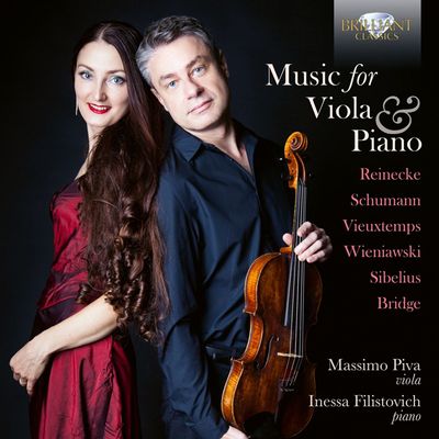 MUSIC FOR VIOLA & PIANO/ MASSIMO PIVA, INESSA FILISTOVICH [비올라와 피아노를 위한 음악 - 마시모 피바, 이네사 필리스토비피]