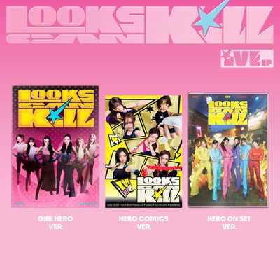 LOOKS CAN KILL [EP] [GIRL HERO VER / HERO COMICS VER / HERO ON SET VER] [3종 세트]