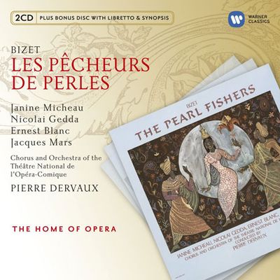 LES PECHEURS DE PERLES/ PIERRE DERVAUX [BONUS CD] [THE HOME OF OPERA] [비제: 진주조개잡이]