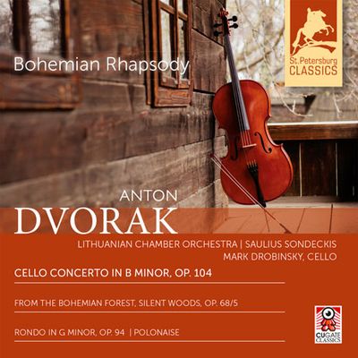 CELLO CONCERTO OP.104/ MARK DROBINSKY, SAULIUS SONDECKIS [드보르작: 첼로 협주곡 외 - 드로빈스키 & 산데츠키스]