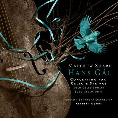 CONCERTINO FOR CELLO & STRINGS/ MATTHEW SHARP, KENNETH WOODS [한스 갈: 첼로 협주곡(콘체르티노), 무반주 첼로 소나타, 무반주 첼로 모음곡 - 매튜 샤프]