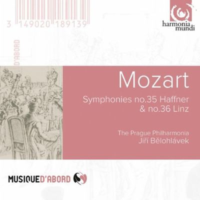 SYMPHONIES NO.35 HAFFNER & NO.36 LINZ/ JIRI BELOHLAVEK [MUSIQUE D`ABORD]