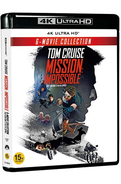 미션 임파서블 1-6 콜렉션 [4K UHD] [리프레시] [MISSION: IMPOSSIBLE 6 MOVIE COLLECTION]