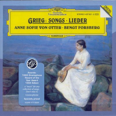 SONGS/ ANNE SOFIE VON OTTER/ BENGT FORSBERG [GRANDPRIX]