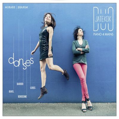 DANSES: WORKS BY RAVEL, BORODIN, BARBER & GRIEG/ DUO JATEKOK [듀오 야테코크: 춤 - 바버, 라벨, 그리그, 보로딘]