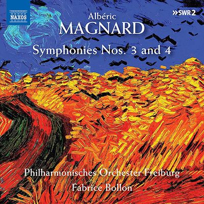SYMPHONIES NOS.3 & 4/ FABRICE BOLLON [마냐르: 교향곡 3 & 4번]