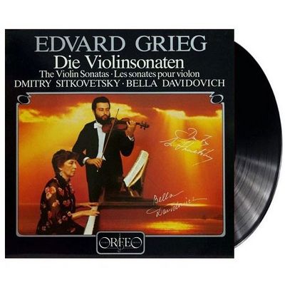 VIOLIN SONATAS/ DMITRY SITKOVETSKY, BELLA DAVIDOVICH [그리그: 바이올린 소나타 - 드미트리 시트코베츠키] [120G LP]