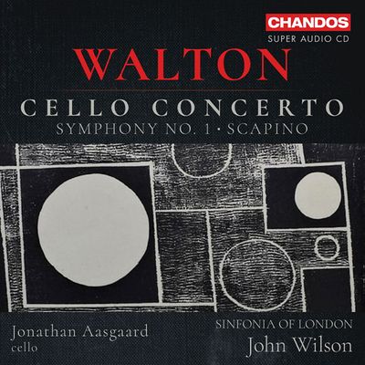 CELLO CONCERTO, SYMPHONY NO.1, SCAPINO/ JONATHAN AASGAARD [월튼: 첼로 협주곡, 교향곡 1번, 스카피노 - 조나단 아스가르드] [SACD HYBRID]