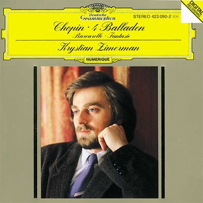 4 BALLADES, BARCAROLLE, FANTASIE/ KRYSTIAN ZIMERMAN [쇼팽: 발라드, 뱃노래, 판타지 - 크리스티안 지메르만]