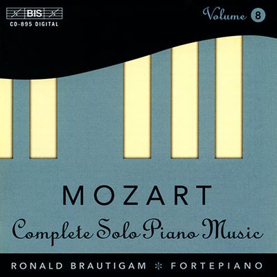 THE COMPLETE PIANO MUSIC VOL.8/ RONALD BRAUTIGAM