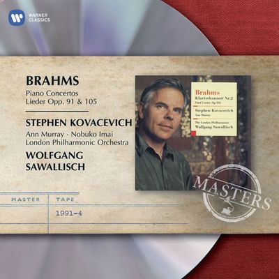 PIANO CONCERTOS/ STEPHEN KOVACEVICH, WOLFGANG SAWALLISCH [WARNERI MASTERS] [브람스: 피아노 협주곡집]