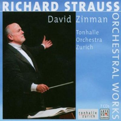 ORCHESTRAL WORKS/ DAVID ZINMAN [리하르트 슈트라우스: 관현악곡집 -  데이비드 진먼]