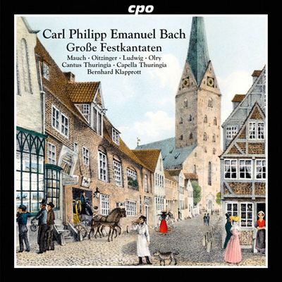 GROSS FESTKANTATEN/ BERNHARD KLAPPROTT [C.P.E. 바흐: 축전 칸타타]