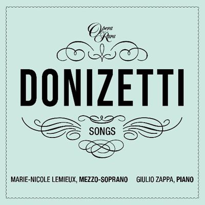 SONGS VOL.4/ MARIE-NICOLE LEMIEUX [도니제티: 가곡 4집 - 마리 니콜 르미외]