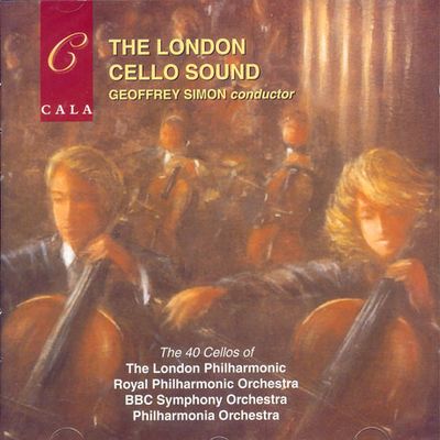 THE LONDON CELLO SOUND/ GEOFFREY SIMON [런던 첼로 사운드: 40대의 첼로로 연주하는 클래식 소품집]