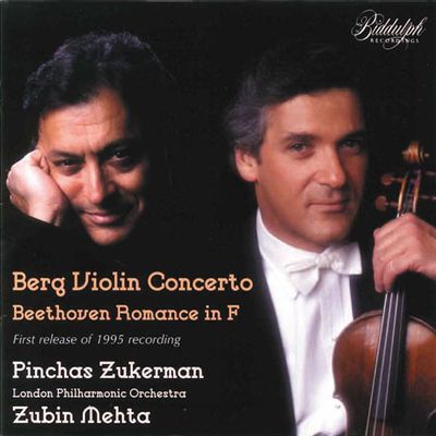 ROMANCE & VIOLIN CONCERTO/ PINCHAS ZUKERMAN, ZUBIN MEHTA [베토벤: 로망스 & 베르크: 바이올린 협주곡]