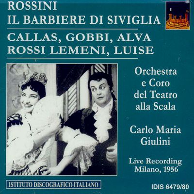IL BARBIERE DI SIVIGLIA/ CALLAS/ GIULINI