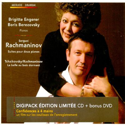 SUITE POUR DEUX PIANOS NO.1 ETC/ BRIGITTE ENGERER/ BORIS BEREZOVSKY [CD+DVD]