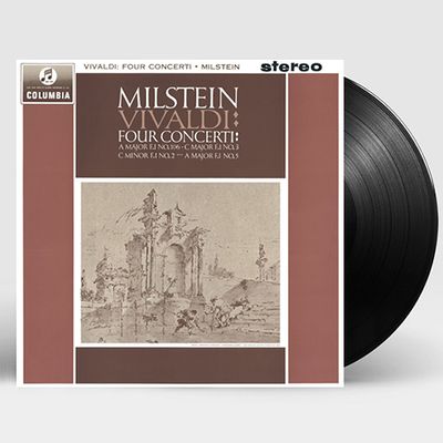 FOUR CONCERTI FOR VIOLIN, STRING AND CEMBALO/ NATHAN MILSTEIN [비발디: 4개의 협주곡 - 나탄 밀스타인] [LP]