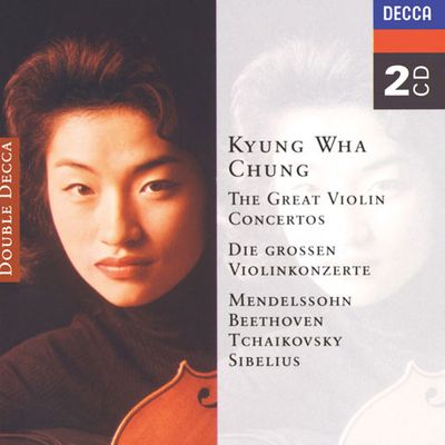 THE GREAT VIOLIN CONCERTOS/ CHARLES DUTOIT [DOUBLE DECCA] [명 바이올린 협주곡집 - 정경화]