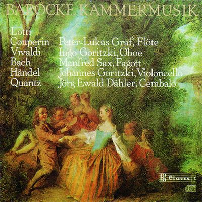 BAROQUE CHAMBER MUSIC/ PETER-LUKAS GRAF, INGO GORITZKI, JO GORITZKI, JORG EWALD DAHLER