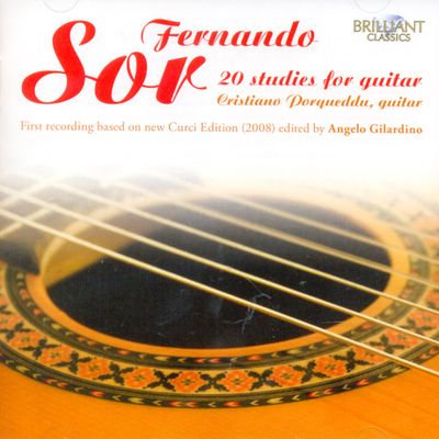 20 STUDIES FOR GUITAR/ CRISTIANO PORQUEDDU