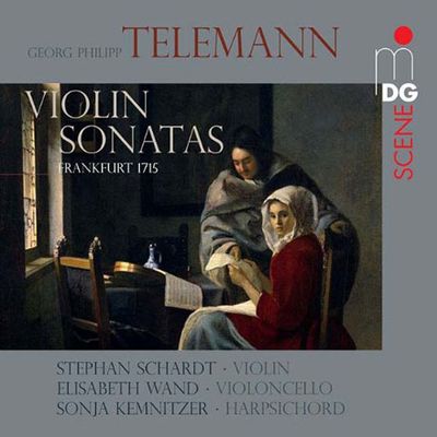 VIOLIN SONATAS FRANKFURT 1715/ STEPHAN SCHARDT, ELISABETH WAND [SACD HYBRID]
