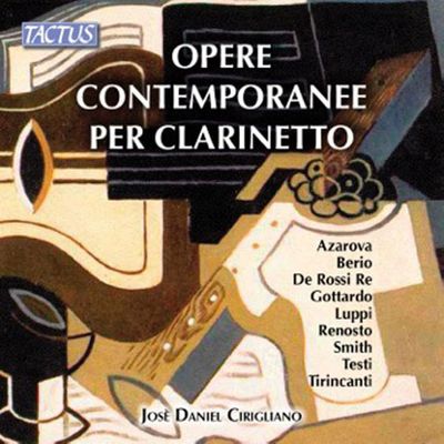 CONTEMPORARIES CLARINET WORKS [호세 다니엘 키릴리아노: 이탈리아 클라리넷 음악]