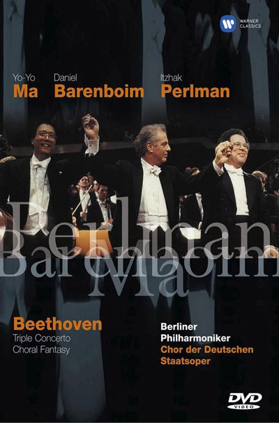 TRIPLE CONCERTO & CHORAL FANTASY/ ITZHAK PERLMAN, YO-YO MA, DANIEL BARENBOIM [베토벤: 삼중 협주곡 - 펄만, 요요마, 바렌보임]
