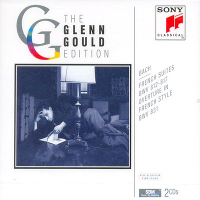 FRENCH SUITES BWV812-817/ OVERTURE BWV831/ GLENN GOULD