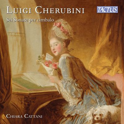 SIX HARPSICHORD SONATAS/ CHIARA CATTANI [케루비니: 여섯 곡의 하프시코드 소나타 - 키아라 카타니]
