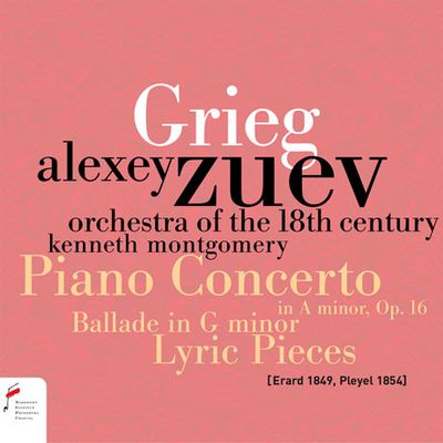 PIANO CONCERTO OP.16, LYRIC PIECES/ ALEKSEY ZUEV, KENNETH MONTGOMERY [그리그: 피아노 협주곡 A단조, 서정 모음곡 중 12곡 - 알렉세이 추에프]