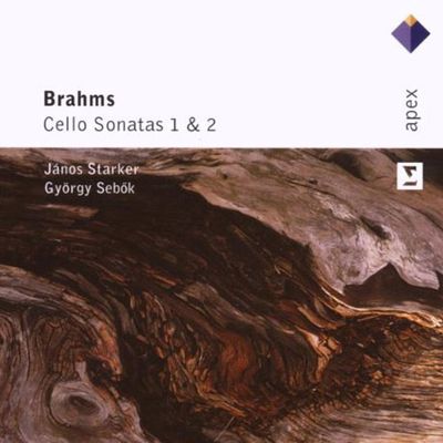 CELLO SONATAS 1 & 2/ JANOS STARKER, GYORGY SEBOK [APEX] [브람스: 첼로 소나타 - 야노스 슈타커 & 죄르지 세복]