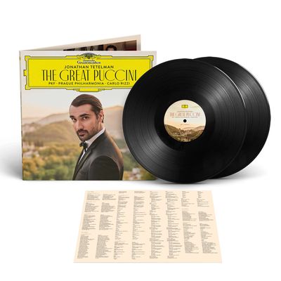THE GREAT PUCCINI/ JONATHAN TETELMAN [푸치니: 아리아 모음집 - 조나단 테텔만] [LP]