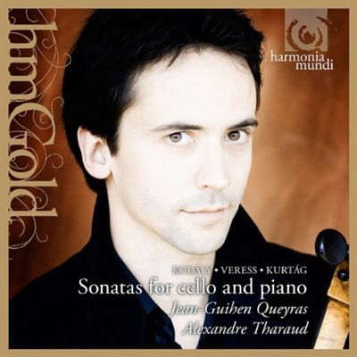 KURTAG, KODALY, VERESS: SONATAS FOR CELLO AND PIANO/ ALEXANDRE THARAUD, JEAN-GUIHEN QUEYRAS [HM GOLD] [코다이, 베레스, 쿠르탁: 첼로 작품집 - 알렉상드르 타로, 장 기앙 케라스]