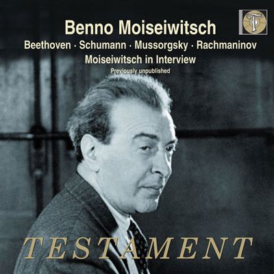 BEETHOVEN, SCHUMANN, MUSSORGSKY, RACHMANINOV [베노 모이세이비치: 베토벤 발트슈타인 소나타, 무소르그스키 전람회의 그림, 슈만 크라이슬레리아나, 라흐마니노프 파가니니 주제에 의한 광시곡]