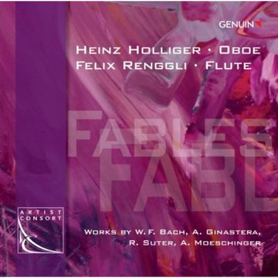 DUO, OP.13 FOR FLUTE AND OBOE/ HEINZ HOLLIGER, FELIX RENGGLI