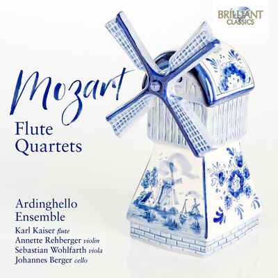 FLUTE QUARTETS/ ARDINGHELLO ENSEMBLE [모차르트: 플루트 사중주집 - 아르딘겔로 앙상블]