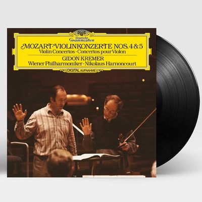 VIOLIN CONCERTOS NOS.4 & 5/ GIDON KREMER, NIKOLAUS HARNONCOURT [LP] [모차르트: 바이올린 협주곡 4, 5번 - 크레머 & 아르농쿠르]