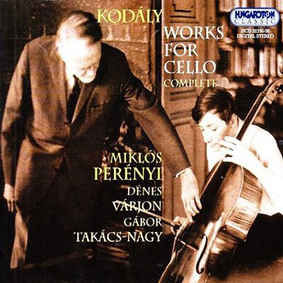 COMPLETE WORKS FOR CELLO/ MIKLOS PERENYI [코다이: 첼로 작품 전곡집 - 미클로시 페레니]