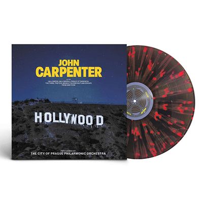 HOLLYWOOD STORY [존 카펜터 헐리우드 영화음악 걸작선 ] [CLEAR BLACK/RED SPLATTER LP]
