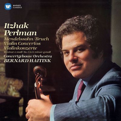 MENDELSSOHN & BRUCH: VIOLIN CONCERTOS/ BERNARD HAITINK [펄만 33집 - 멘델스존 & 브루흐: 바이올린 협주곡]