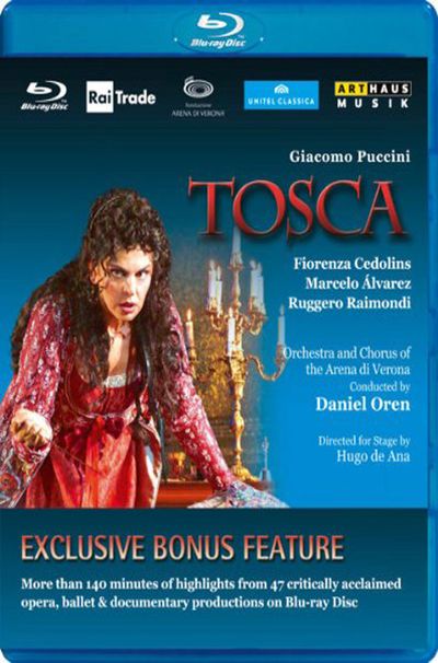 TOSCA/ DANIEL OREN [푸치니: 토스카] [블루레이 전용플레이어 사용]