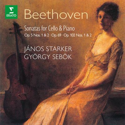 SONATAS FOR CELLO & PIANO/ JANOS STARKER, GYORGY SEBOK [베토벤: 첼로 소나타 전곡 - 야노스 슈타커]