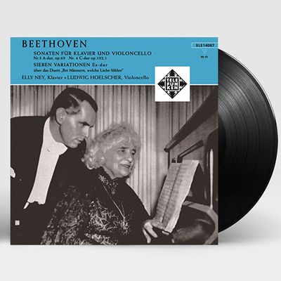COMPLETE MUSIC FOR CELLO AND PIANO NO.3/ LUDWIG HOELSCHER, ELLY NEY [베토벤: 첼로를 위한 작품 전집 2집 - 루드비히 휄셔, 엘리 나이] [180G LP]